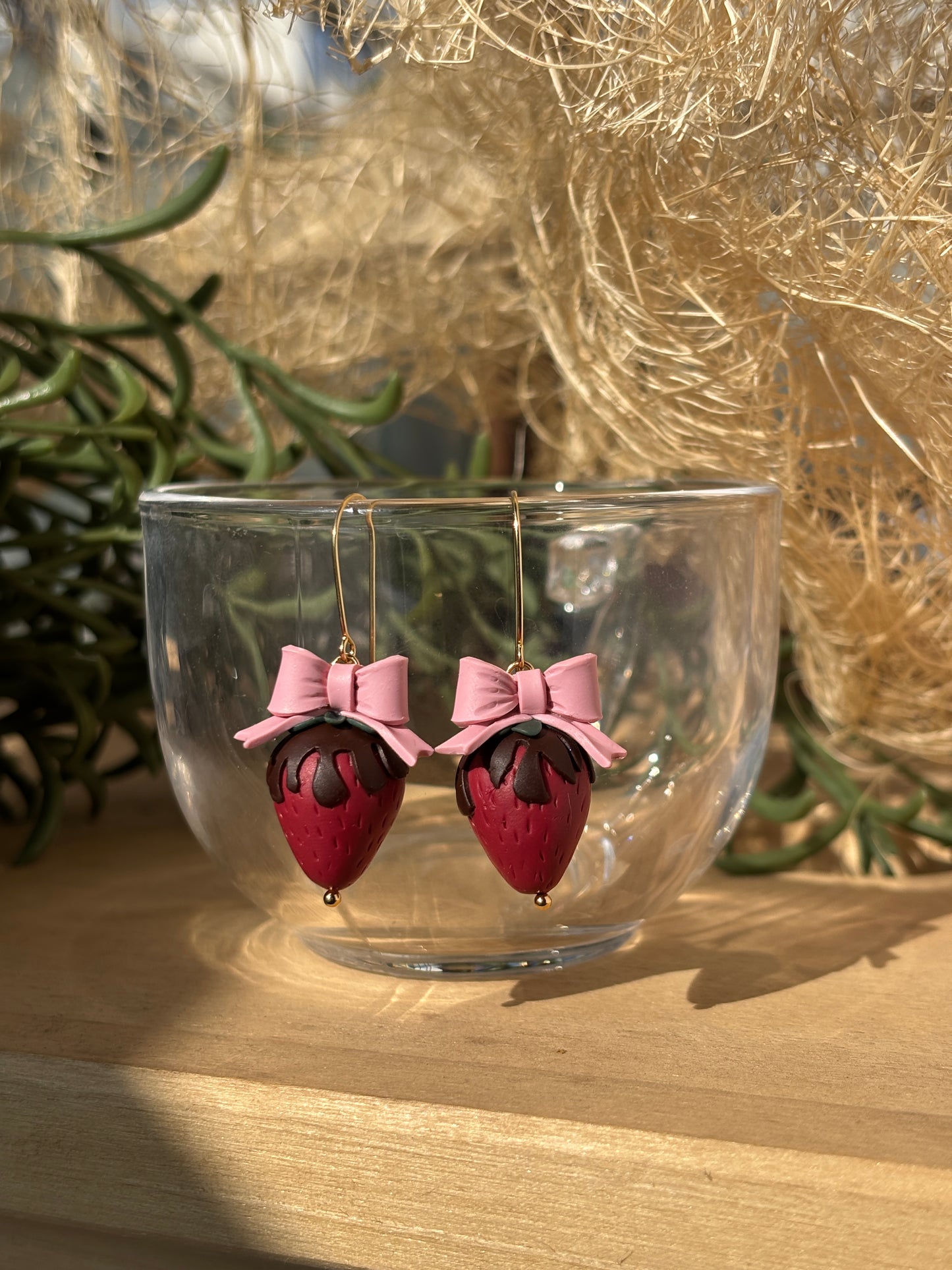 Chocolate dipped Bow-Berry!