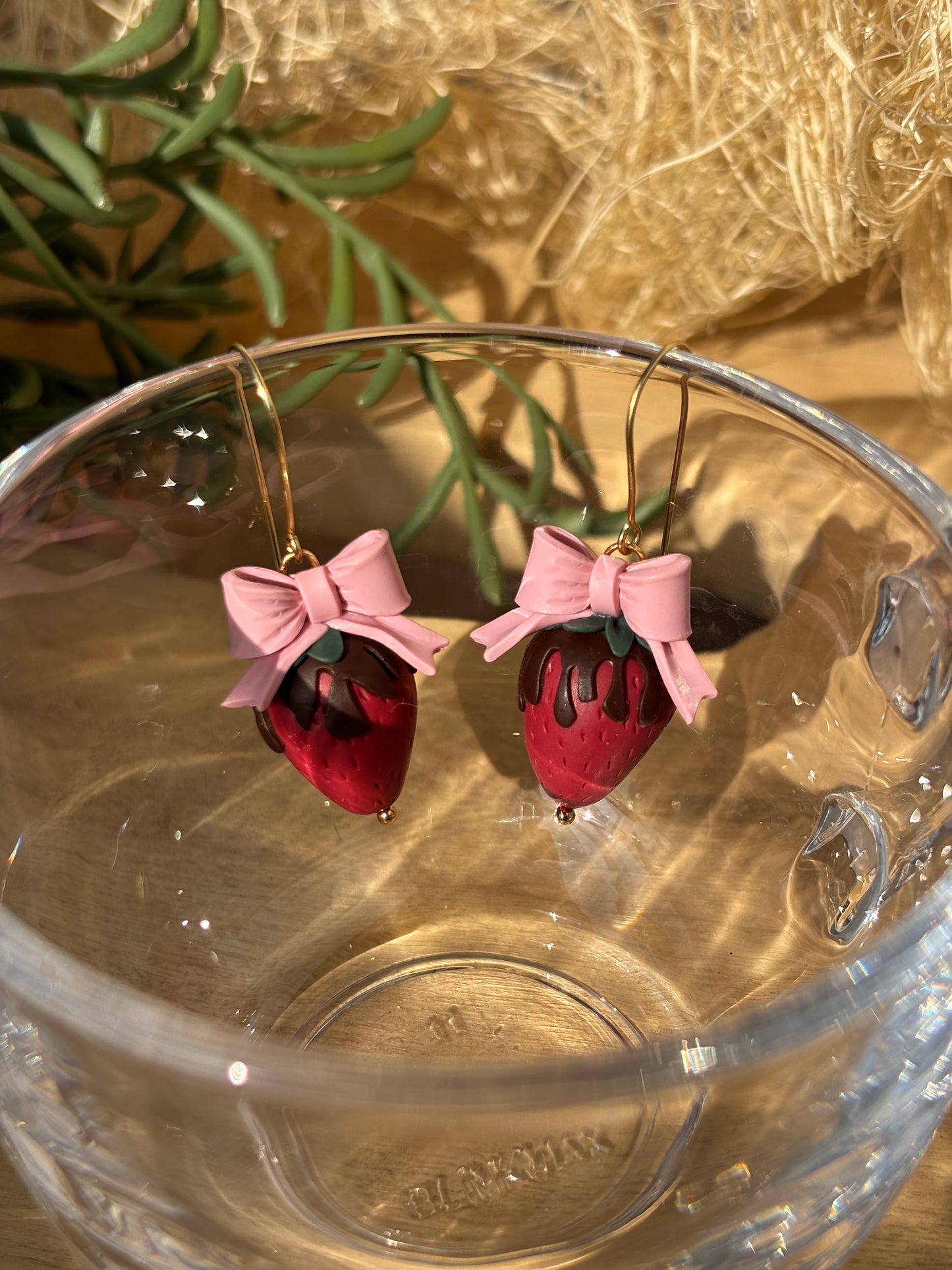 Chocolate dipped Bow-Berry!